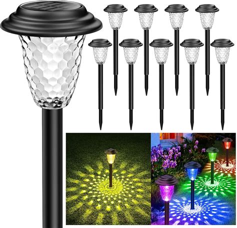 amazon pathway lights|10 Pack Solar Pathway Lights Outdoor .